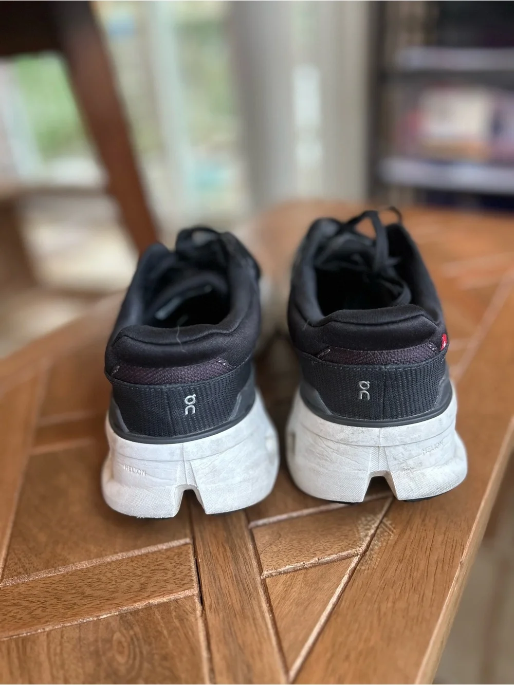 On Running Cloudrunner 2 Women’s Sneakers — Black and White